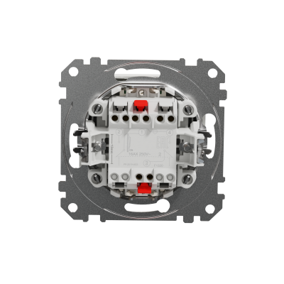 Sedna Design & Elements Łacznik dwubiegunowy z sygnalizacją załączenia biały SDD111162N SCHNEIDER (SDD111162N)